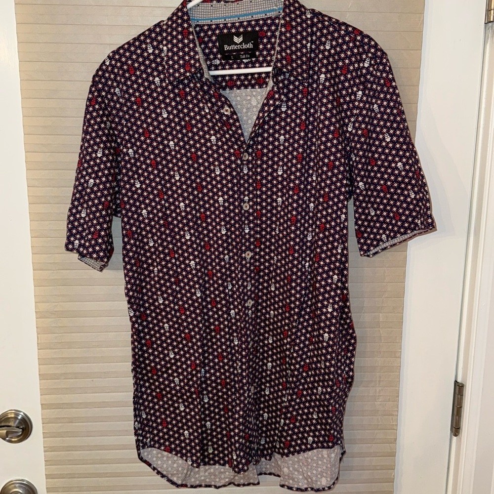 Buttercloth Short Sleeve Button Up